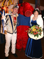 Kattifant mit Prinzenpaar