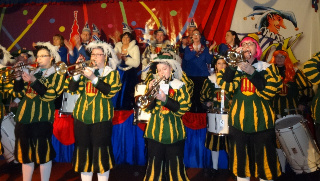 Fanfarenzug beim Prinzenball